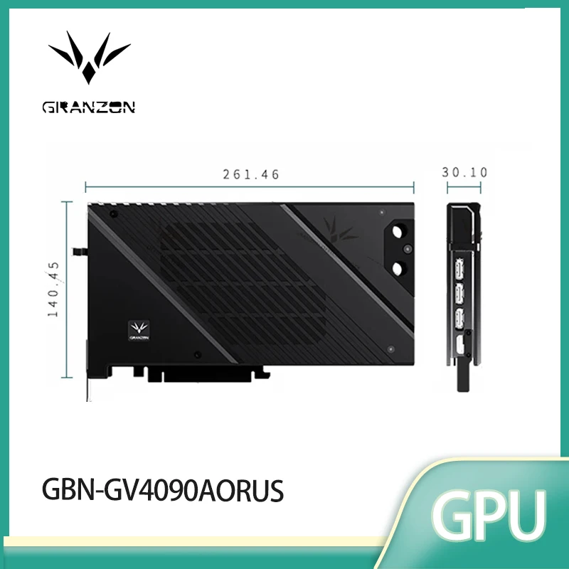 Rtx 4090 Water Block - Bloco de água Granzon para placa