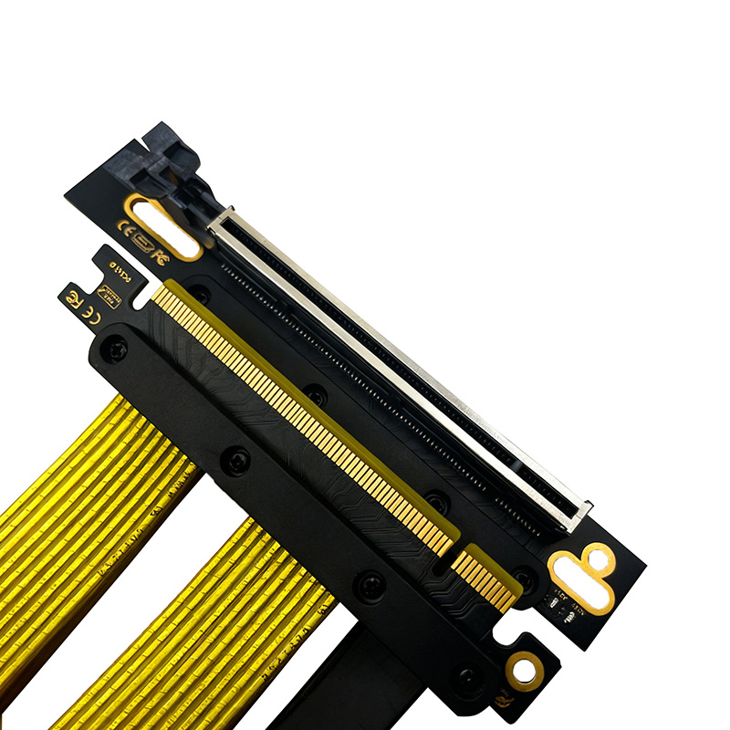 20cm pcie 5.0 x16 riser cabo p - Pcie 5.0 Gpu Riser Cable avaliação e preço