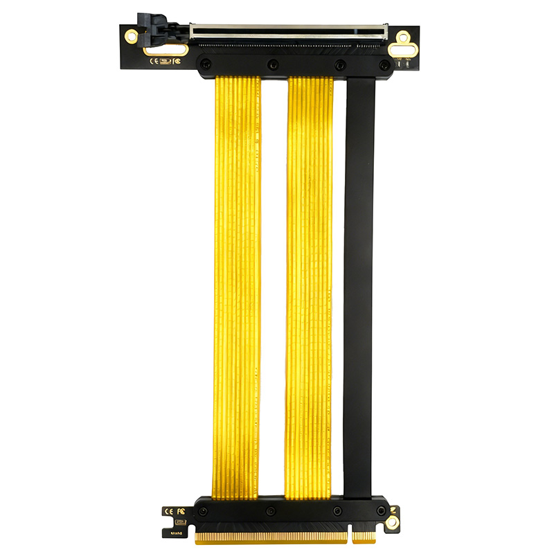 20cm pcie 5.0 x16 riser cabo p - Pcie 5.0 Gpu Riser Cable avaliação e preço