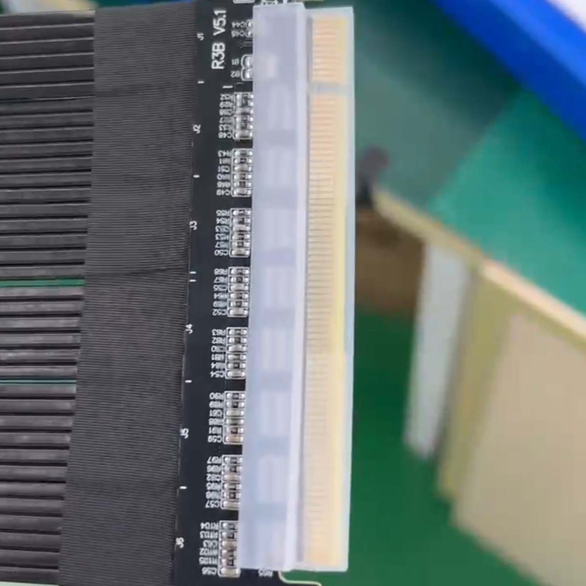 2022 novo riser pcie 5.0 16x c - Pcie 5.0 Gpu Riser Cable avaliação e preço