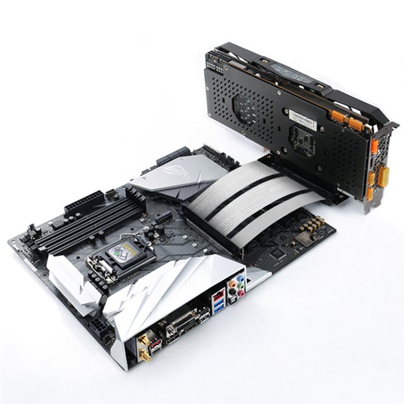 Cabo Riser Vertical para GPU - - Pcie 5.0 Gpu Riser Cable avaliação e preço