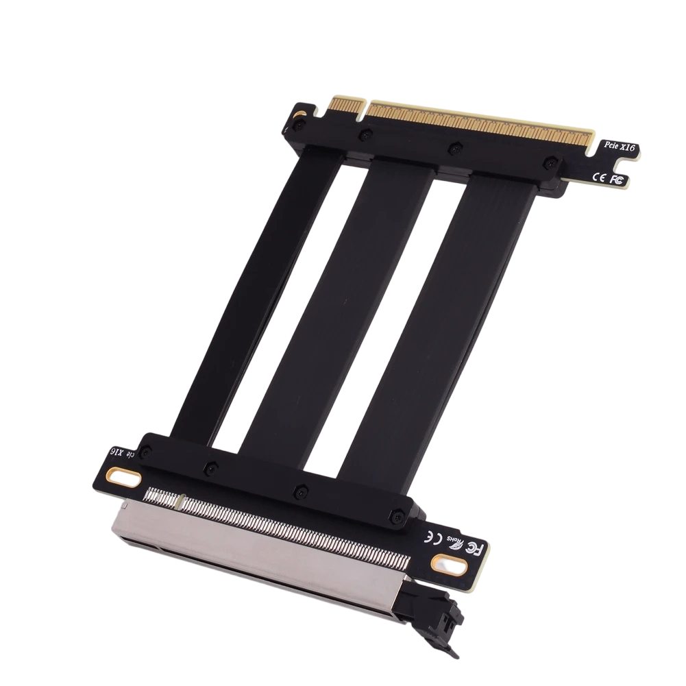 Adt-link pci-e 5.0 16x riser c - Pcie 5.0 Gpu Riser Cable avaliação e preço