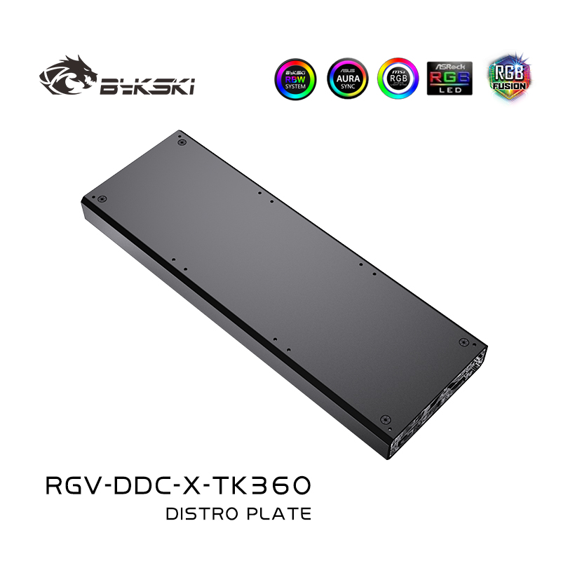 Bykski-Acrílico Distro Placa,  - Rtx 4090 Water Block avaliação e preço