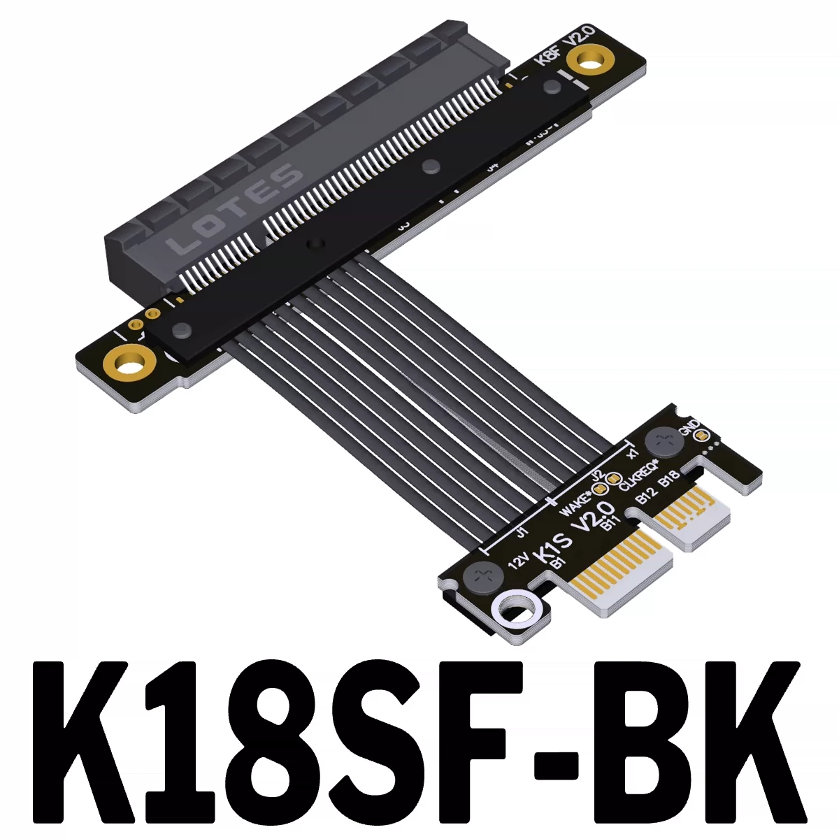 Cabo Extensor PCI-E 5.0 X8 X1  - Pcie 5.0 Gpu Riser Cable avaliação e preço