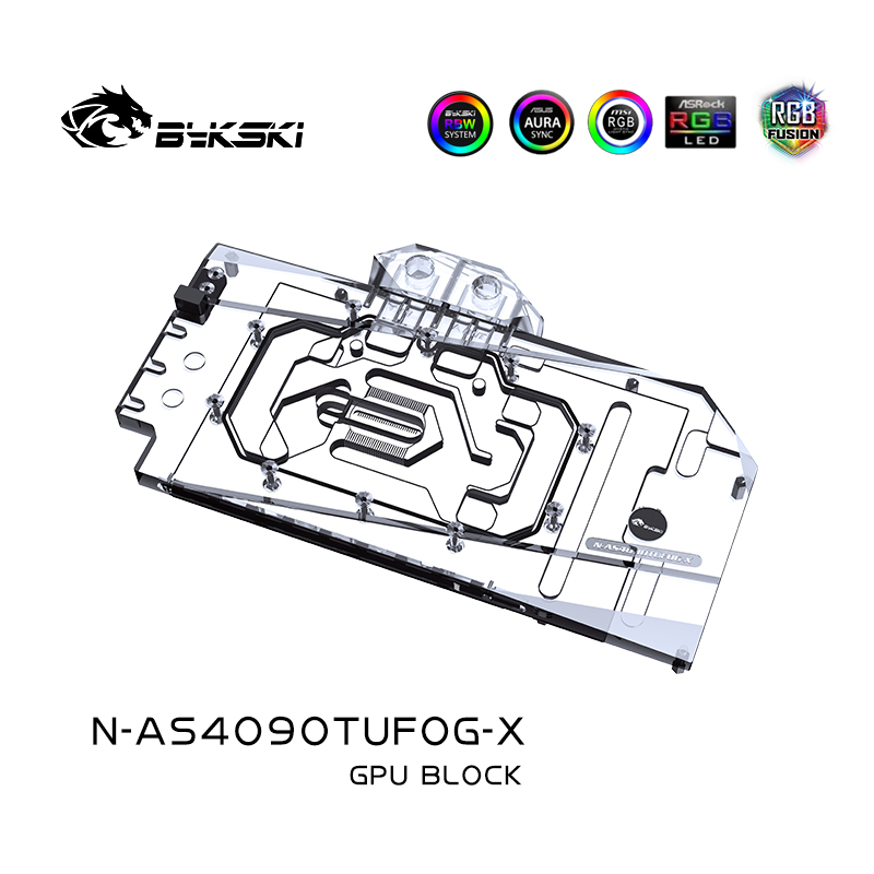 Bloco de GPU Bykski para placa - Rtx 4090 Water Block avaliação e preço
