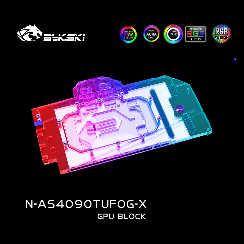 Bloco de GPU Bykski para placa - Rtx 4090 Water Block avaliação e preço